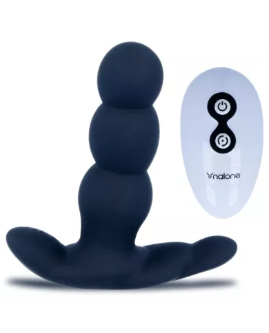NALONE - VIBRATEUR ANAL PEARL TÉLÉCOMMANDE NOIR
