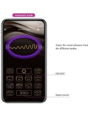 PRETTY LOVE - ETHAN VIBRATEUR RECHARGEABLE VIOLET