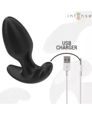INTENSE - JOEY ANAL PLUG 10 VIBRATIONS NOIR TÉLÉCOMMANDE