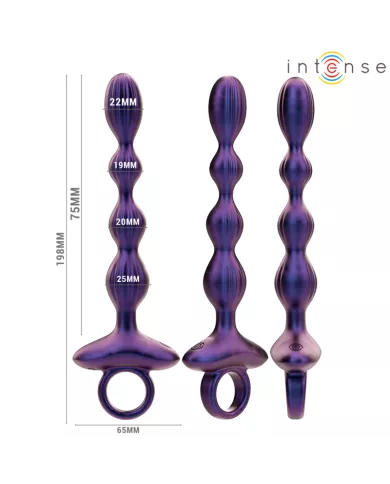 INTENSE - JACKIE PLUG ANAL VIBRANT MODÈLE 1 TÉLÉCOMMANDE