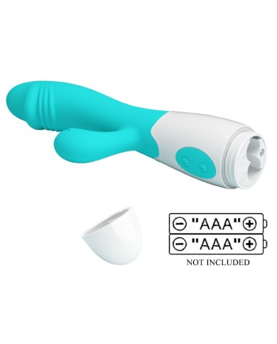 PRETTY LOVE - VIBRATEUR SNAPPY G-SPOT VERT AQUA