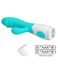 PRETTY LOVE - VIBRATEUR SNAPPY G-SPOT VERT AQUA
