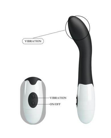 PRETTY LOVE - BISHOP VIBRATEUR POINT G 30 MODES NOIR
