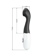 PRETTY LOVE - CHARLES VIBRATEUR POINT G 30 MODES NOIR