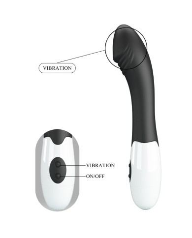 PRETTY LOVE - ELEMENTAL VIBRATEUR POINT G 30 MODES NOIR