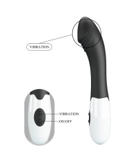 PRETTY LOVE - ELEMENTAL VIBRATEUR POINT G 30 MODES NOIR