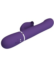 PRETTY LOVE - ZALIN PERLES VIBRATEUR LAPIN 4 EN 1 VIOLET