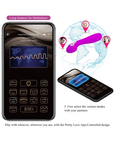 PRETTY LOVE - HECTOR ELECTROSHOCK VIBRATOR APPLICATION GRATUITE VIOLET