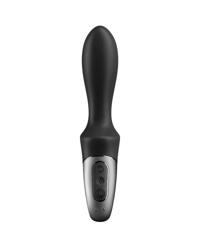 SATISFYER - APPLICATION VIBRATEUR ANAL HEAT CLIMAX NOIR