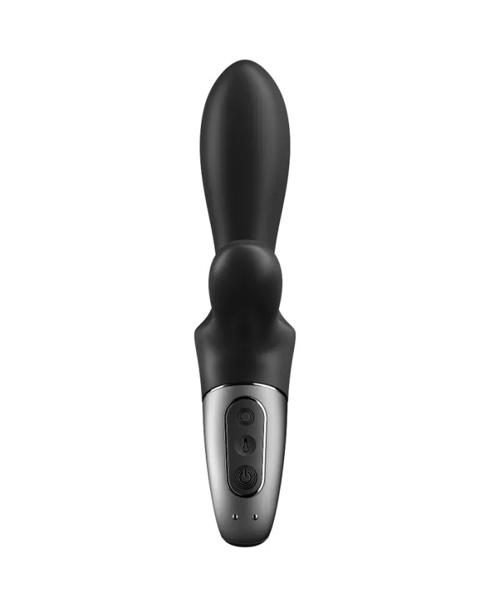 SATISFYER - APPLICATION HEAT CLIMAX+ VIBRATEUR ANAL NOIR
