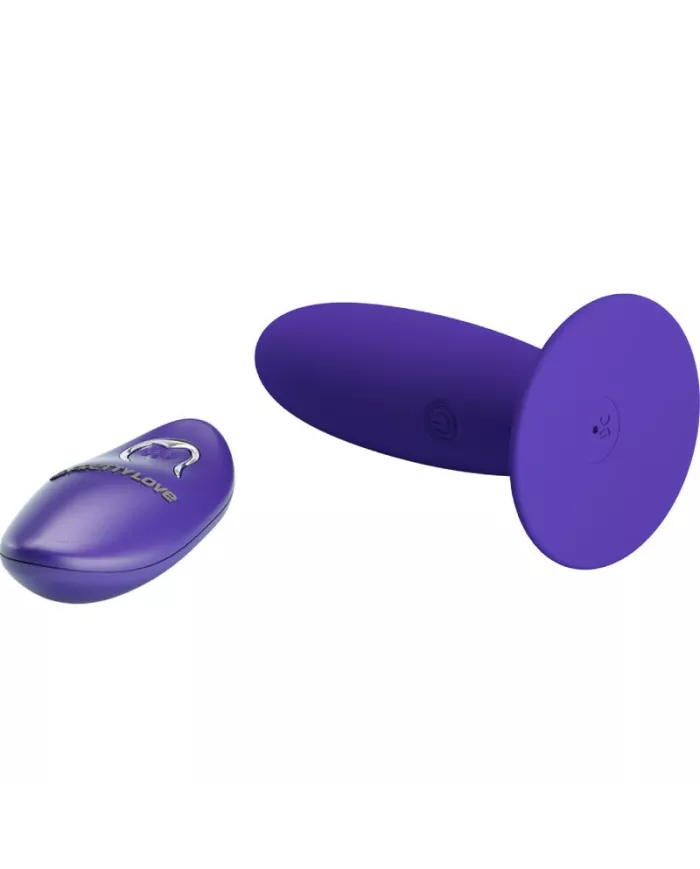 PRETTY LOVE - VIBRATEUR ANAL YOUTH PLUG TÉLÉCOMMANDE VIOLET