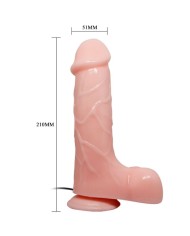 BAILE - VIBRATEUR RÉALISTE NATUREL BARBARA 21 CM