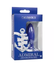 CALEXOTICS - ADMIRAL VIBRATEUR ANAL PLUG TORPEDO BLEU CALEXOTICS - ADMIRAL VIBRATEUR ANAL PLUG TORPEDO BLEU