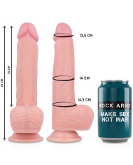ROCKARMY - LIQUIDE SILICONE PREMIUM HAWK RÉALISTE 22 CM -O- 4.6 CM