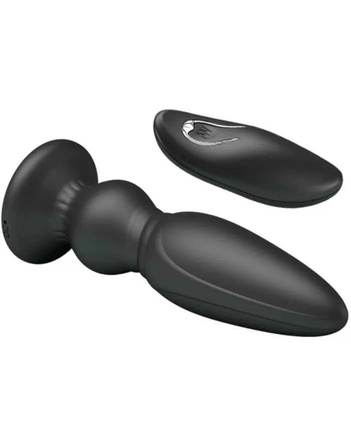 MR PLAY - PUISSANT VIBRATEUR TÉLÉCOMMANDE PLUG ANAL NOIR MR PLAY - PUISSANT VIBRATEUR TÉLÉCOMMANDE PLUG ANAL NOIR