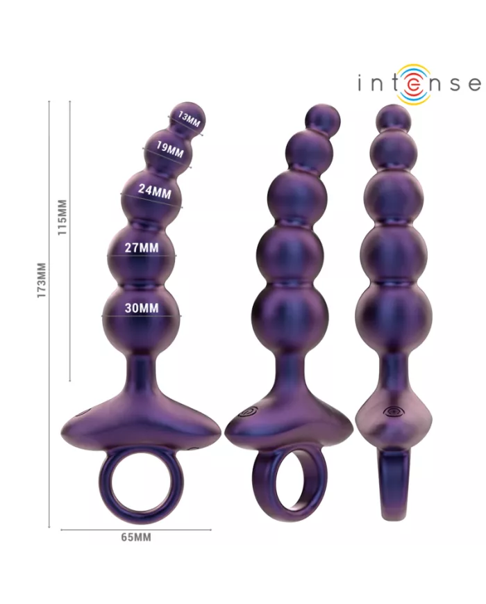 INTENSE - TITO PLUG ANAL VIBRANT MODÈLE 3 TÉLÉCOMMANDE