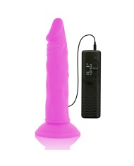 DIVERSIA - DILDO VIBRANT FLEXIBLE VIOLET 23 CM -O- 4.3 CM