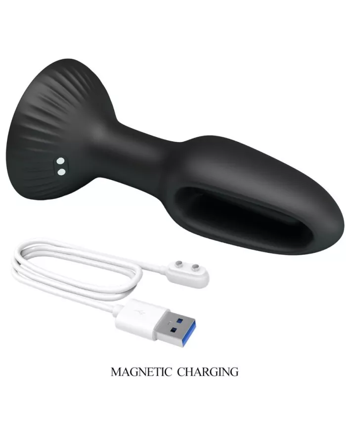 PRETTY LOVE - PLUG ANAL HUBERT AVEC 7 MODES DE VIBRATIONS PRETTY LOVE - PLUG ANAL HUBERT AVEC 7 MODES DE VIBRATIONS