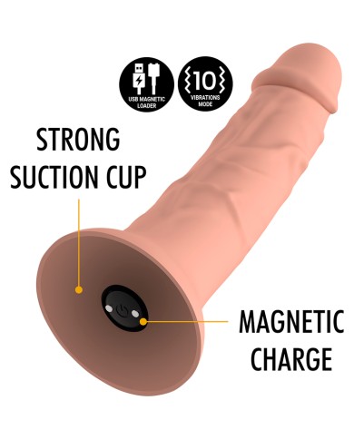 MYTHOLOGY - ASHER ORIGINAL DILDO M - VIBRATEUR COMPATIBLE AVEC LA TECHNOLOGIE SANS FIL WATCHME