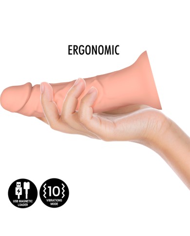 MYTHOLOGY - ASHER ORIGINAL DILDO M - VIBRATEUR COMPATIBLE AVEC LA TECHNOLOGIE SANS FIL WATCHME