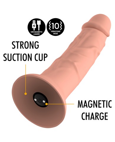 MYTHOLOGY - ASHER ORIGINAL DILDO S - VIBRATEUR COMPATIBLE AVEC LA TECHNOLOGIE SANS FIL WATCHME