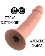 MYTHOLOGY - ASHER ORIGINAL DILDO S - VIBRATEUR COMPATIBLE AVEC LA TECHNOLOGIE SANS FIL WATCHME