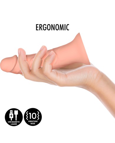 MYTHOLOGY - ASHER ORIGINAL DILDO S - VIBRATEUR COMPATIBLE AVEC LA TECHNOLOGIE SANS FIL WATCHME