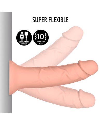 MYTHOLOGY - ASHER ORIGINAL DILDO S - VIBRATEUR COMPATIBLE AVEC LA TECHNOLOGIE SANS FIL WATCHME