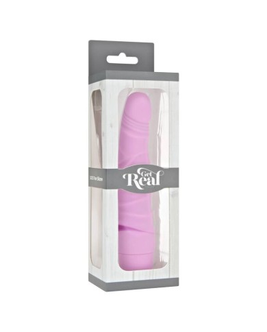 GET REAL - MINI VIBRATEUR SLIM CLASSIQUE ROSE