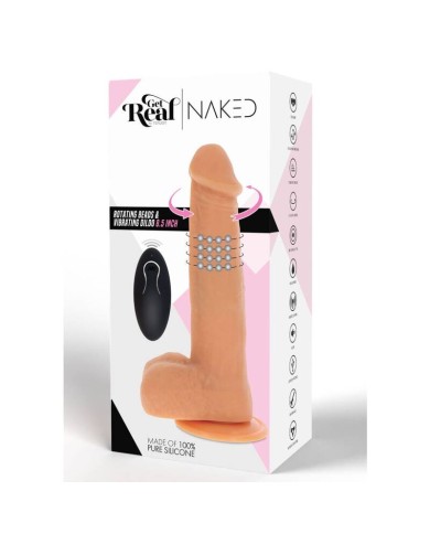 GET REAL - PEAU DE GODE VIBRANT BILLES ROTATIVES