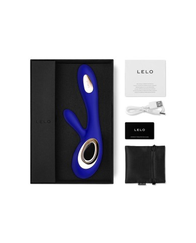 LELO - SORAYA WAVE VIBRATEUR RABBIT BLEU NUIT