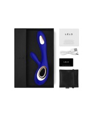 LELO - SORAYA WAVE VIBRATEUR RABBIT BLEU NUIT