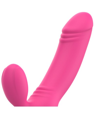 OHMAMA - VIBRATEUR BIX DOUBLE STIMULATION ÉDITION NOËL ROSE