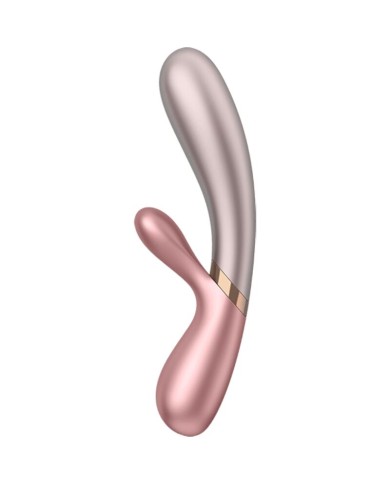 SATISFYER - VIBRATEUR HOT LOVER ROSE & BEIGE