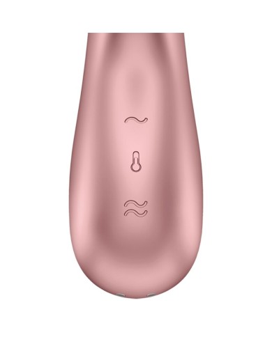 SATISFYER - VIBRATEUR HOT LOVER ROSE & BEIGE
