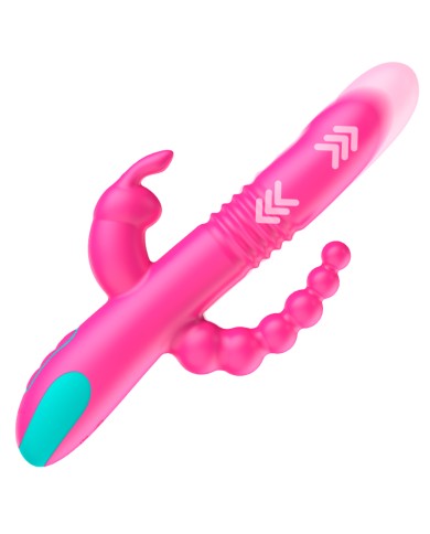 HAPPY LOKY - DONALD TRIPLE STIMULATION : ANALE, POINT G ET CLITORIS + TÉLÉCOMMANDE WATCHME