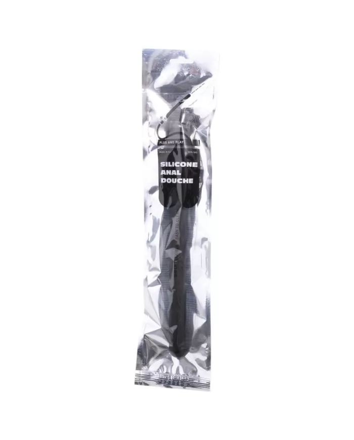 ALL BLACK - DOUCHE ANAL RIDÉE EN SILICONE 27 CM ALL BLACK - DOUCHE ANAL RIDÉE EN SILICONE 27 CM