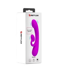 PRETTY LOVE - VIBRATEUR ET SUCCION CLITORISÉ EN SILICONE SINCÈRE VIOLET