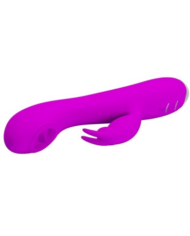 PRETTY LOVE - VIBRATEUR RECHARGEABLE RACHEL AVEC VENTOUSE VIOLETTE