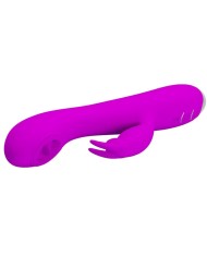 PRETTY LOVE - VIBRATEUR RECHARGEABLE RACHEL AVEC VENTOUSE VIOLETTE