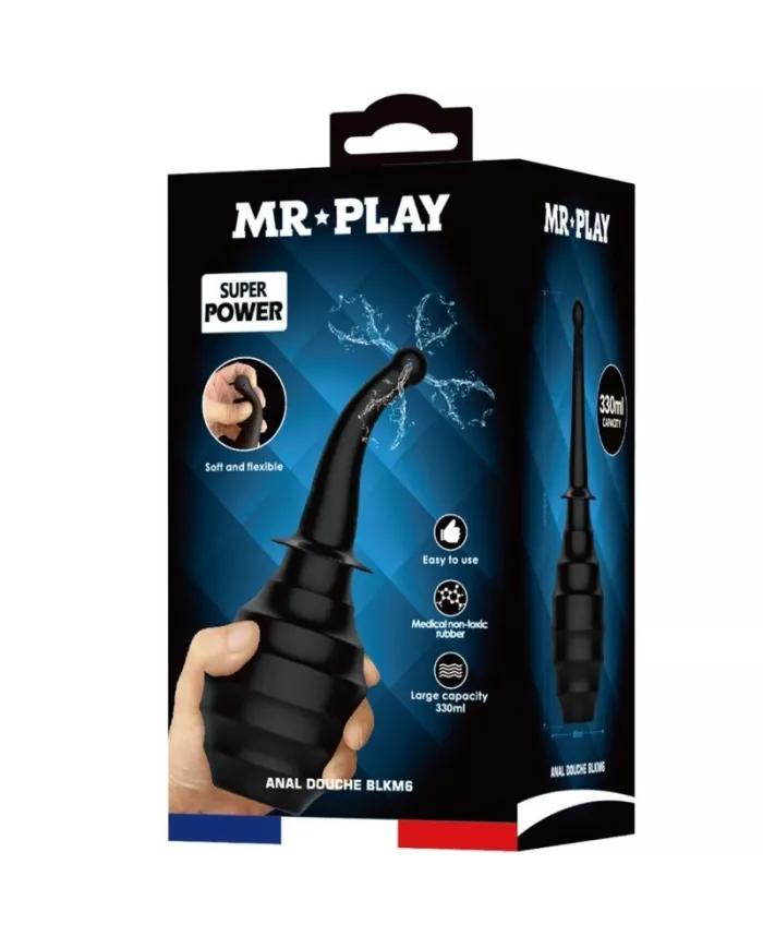 MR PLAY - DOUCHE ANAL BLKM6 SUPER POWER NOIR MR PLAY - DOUCHE ANAL BLKM6 SUPER POWER NOIR