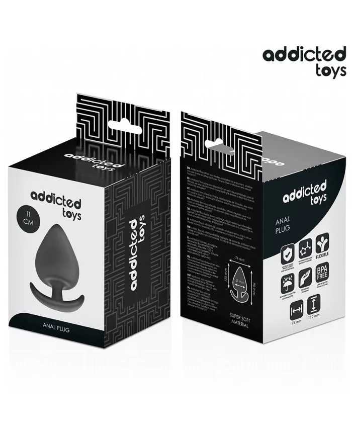 ADDICTED TOYS - PLUG ANAL TAILLE XXL 11 CM