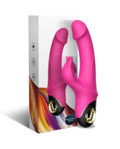 ARMONY - METEROR DILDO VIBRATEUR LAPIN ROTATEUR FUCHSIA