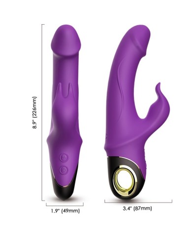 ARMONY - METEROR DILDO VIBRATEUR LAPIN VIOLET