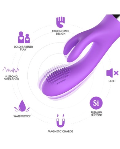 ARMONY - VIBRATEUR LAPIN VIOLET