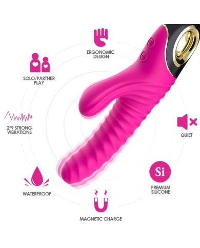 ARMONY - VIBRATEUR ETERNITY SILICONE FUCHSIA