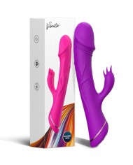 ARMONY - GODE VIBRATEUR LAPIN SILICONE VIOLET