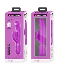 PRETTY LOVE - VIBRATEUR LAPIN À LÉCHER FUCHSIA