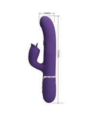 PRETTY LOVE - VIBRATEUR LAPIN À LÉCHER VIOLET