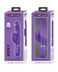 PRETTY LOVE - VIBRATEUR LAPIN À LÉCHER VIOLET